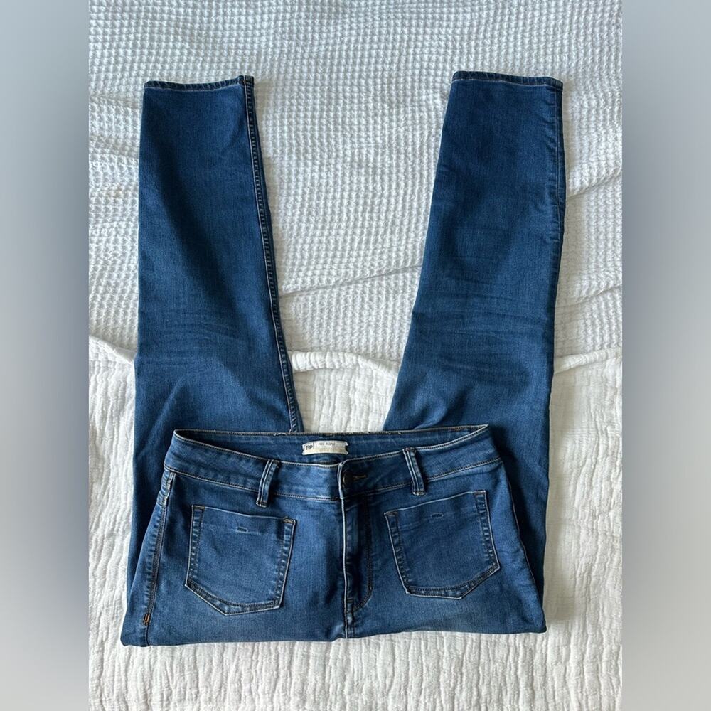Free People high rise skinny jeans Size 31